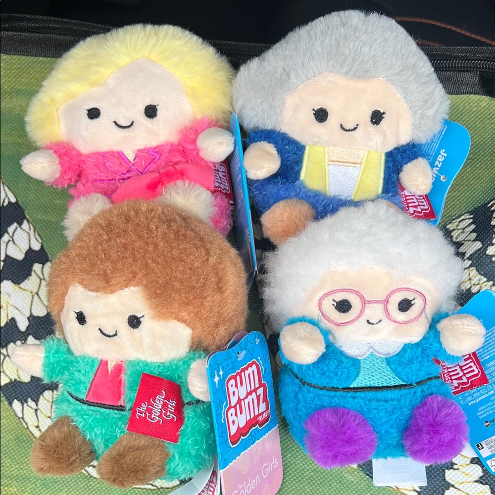 NWT Target Bumbumz Golden Girls bumz full set bum bumz